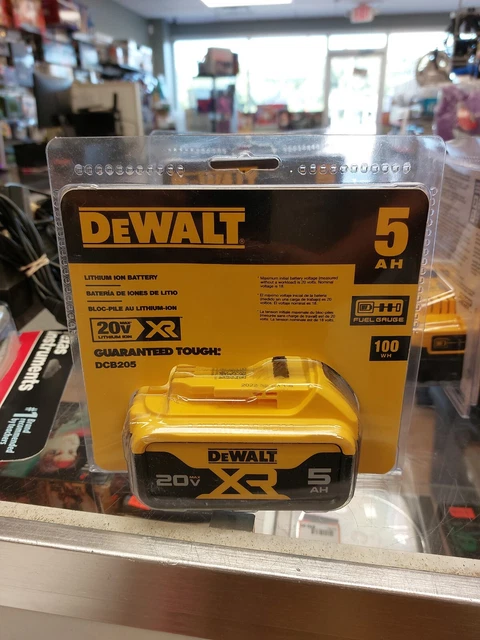 *New Sealed* Genuine DeWalt 20V MAX XR Premium  5.0Ah Lithium-Ion Battery DCB205