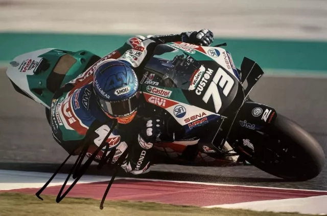 Alex Marquez Hand Signed 6X4 Motogp Photo + Proof - Lcr Honda 8