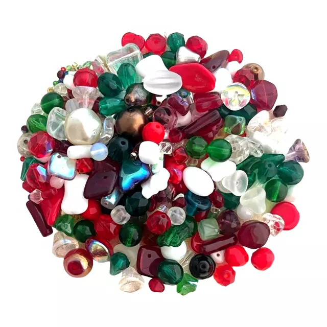 700 Pieces 9mm Pony Beads Bulk - Shades of White Mix