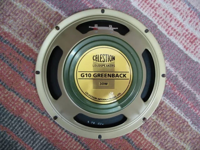 haut parleur celestion G10 greenback