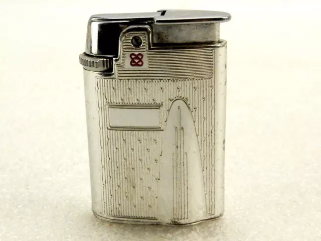 Ronson Starfire Varaflame Lighter, Silver Tone, Butane Refillable, Vintage