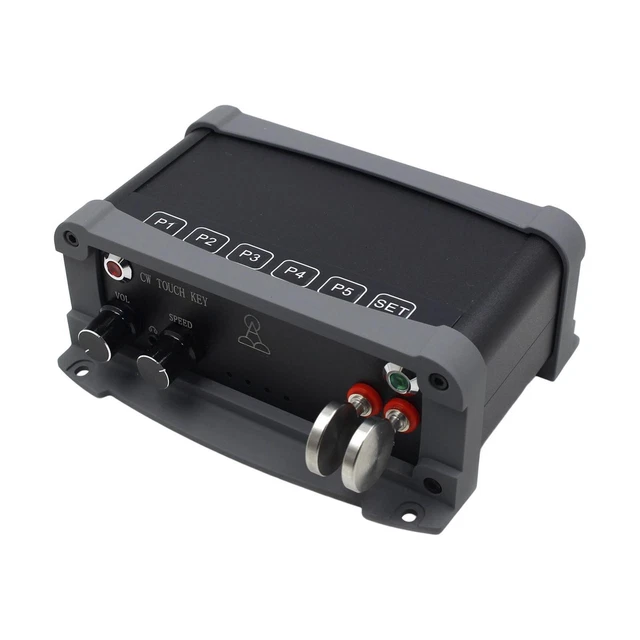 CW Key Transmitter Touch Interface Box for Outdoor Camping Practice Training CW Key Transmitter Touch Interface Box for Outdoor Camping Practice Training