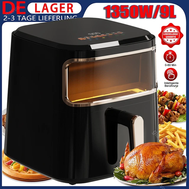 Cosori Turboblaze Heißluftfritteuse Airfryer, 9-in-1 Air Fryer XXL 6L - Foto 6