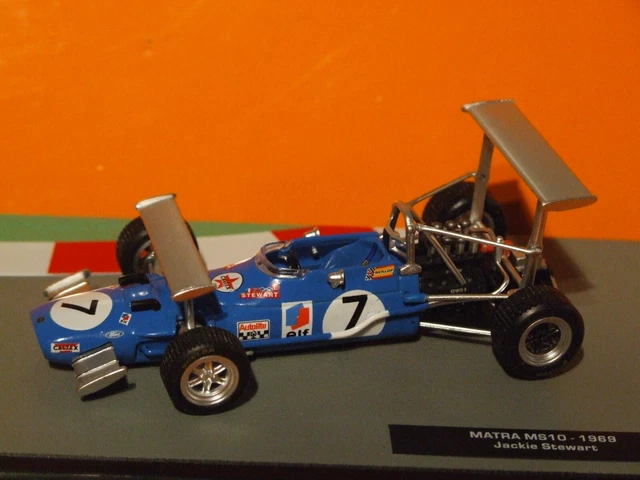 Miniature Voiture Bois 1/43 – Matra V8 N°2 Stewart – 24h Le Mans 1969