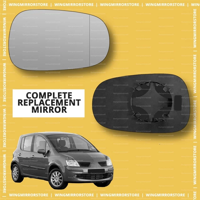 Specchio Retrovisore Destro Elettrico Termico Per Renault Modus 2004-2008 – Con Sonda, Ricambio Compatibile