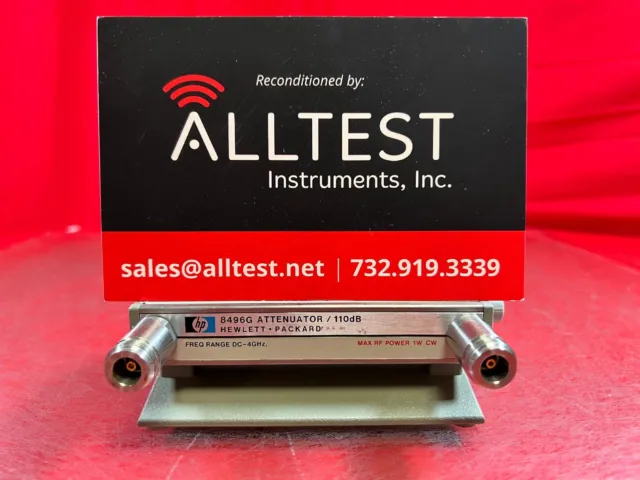Agilent/Keysight 8494G Programmable Attenuator, 4 GHz, 11 dB, 1-dB Steps