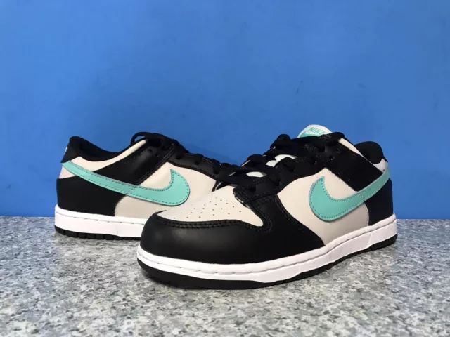 Nike Dunk Low PSTiffany Tropical Twist Black Sz 3Y / 4.5 Womens CW1588-003 RARE