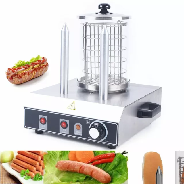 Wurstkocher Bockwurstwärmer Hot Dog Würstchenwärmer Gerät Wurstwärmer Edelstahl