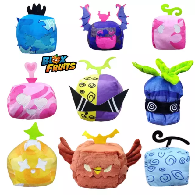 Blox Fruits Plush Blox Fruits Rubber Plushies Toy for Game Fans