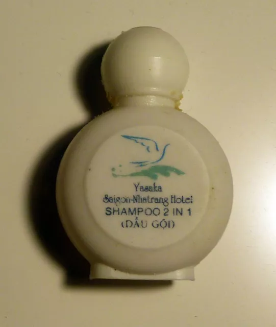 Bottiglia Mignon Yasaka Saigon Nhatrang Hotel Shampoo Vietnam Ho Chi Minh Ann 90