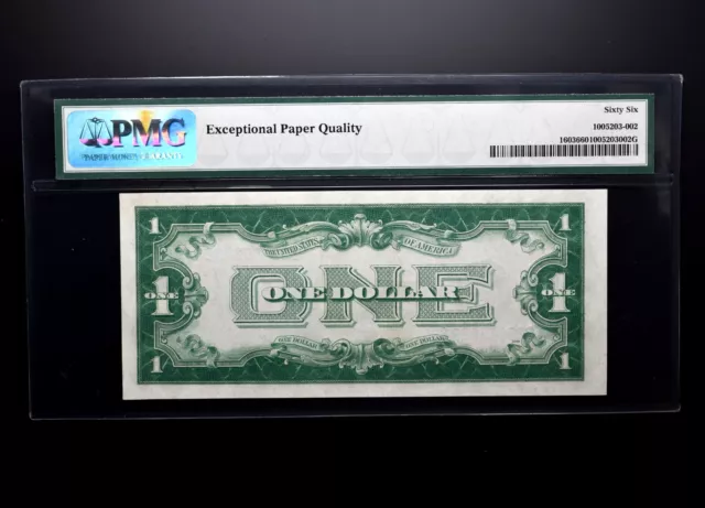 1928-C $1 Silver Certificate ✪ Pmg Unc-66-Epq ✪ Fr-1603 Superb Gem Unc ◢Trusted◣ 2