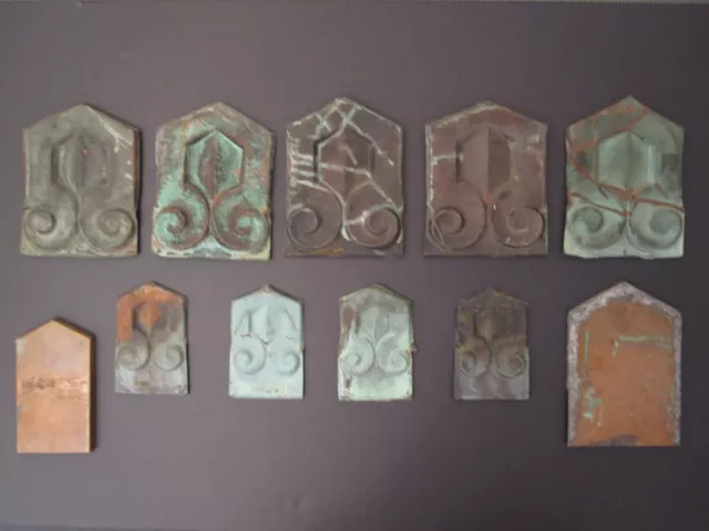 Antique Chicago World's Fair Palace Of Fine Arts Architectural Copper Artifacts 2