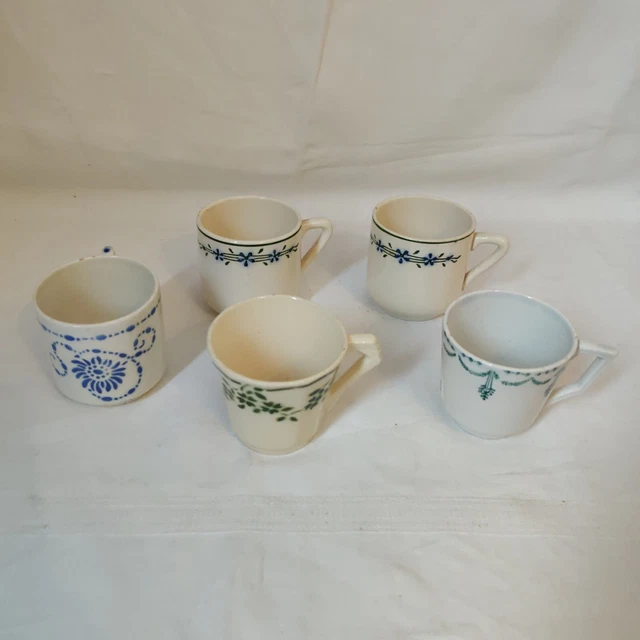 U&C SARREGUEMINES BERANGER Terre de Fer 2 assiettes creuses anciennes