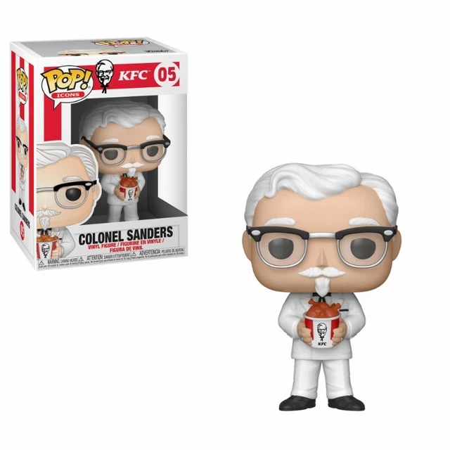 AD ICONS FIGURINE COLONEL SANDERS KFC N° 05 FUNKO 