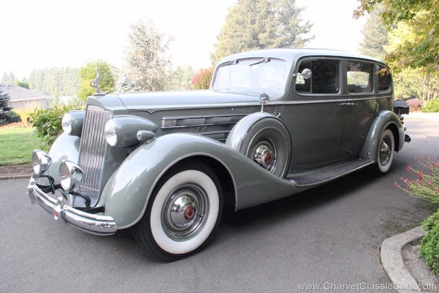 1937 Packard Model 1508 V12 Limousine. Milan Auto Show Car. Spectacular!