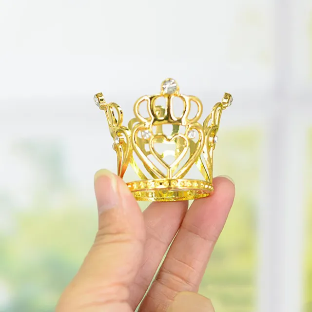 Fashion Small Metal Crown for Boys Girls Baby Birthday Prom Mini Tiaras Jewelry