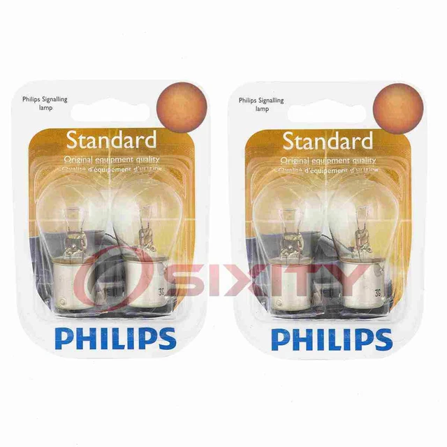 2 pc Philips P21WB2 Tail Light Bulbs for 77862 Electrical Lighting Body jq
