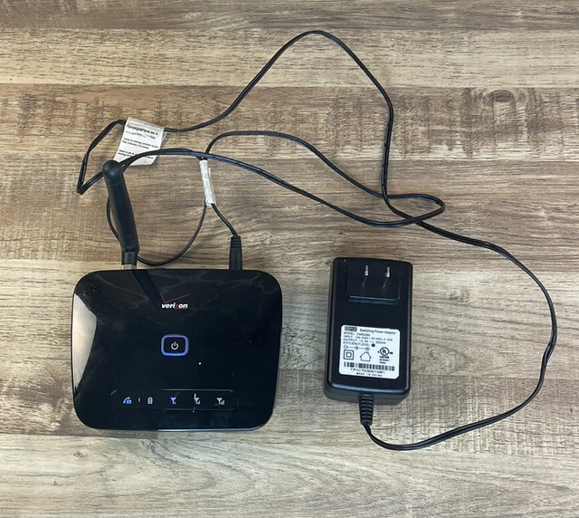 Huawei F256VW Verizon Fixed Wireless Terminal W/ AC Cable & New Battery.