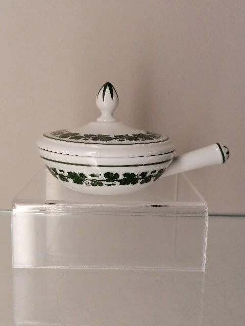 MEISSEN WEINLAUB HENKEL Butterpfanne Sauciere Butterpfännchen Deckel 1 ...