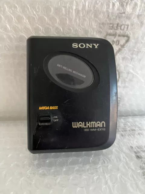 Sony Walkman WM-EX112 vintage stereo Cassette Recorder Mp3 Usato Regalo Natale