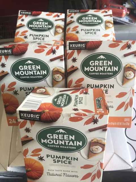 Pumpkin Spice Seasonal Favorites Keurig Green Mountain Coffee 120 Pod K-Cup 6/24 Pumpkin Spice Seasonal Favorites Keurig Green Mountain Coffee 120 Pod K-Cup 6/24