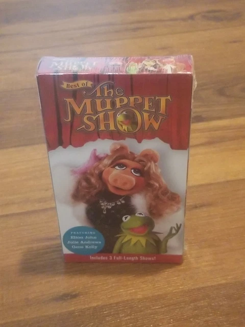BEST OF THE Muppet Show VHS 2000 NEW Sealed vol 1 ELTON JOHN JULIE ...