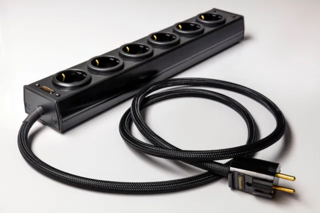 Wired Audio Conductors - Power Socket Bar 1+ Five MK II / Steckdosen-Netzleiste
