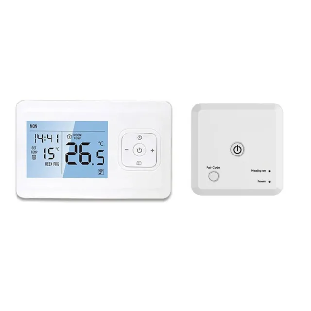 Contrôle de Température Wi-Fi Thermostat App Télécommande Durable LCD Numérique