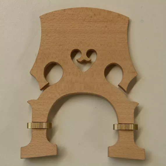 Cello Bridge, Adjustable Style, Fine Aged Maple, 4/4, Uk Seller, Fast Despatch!