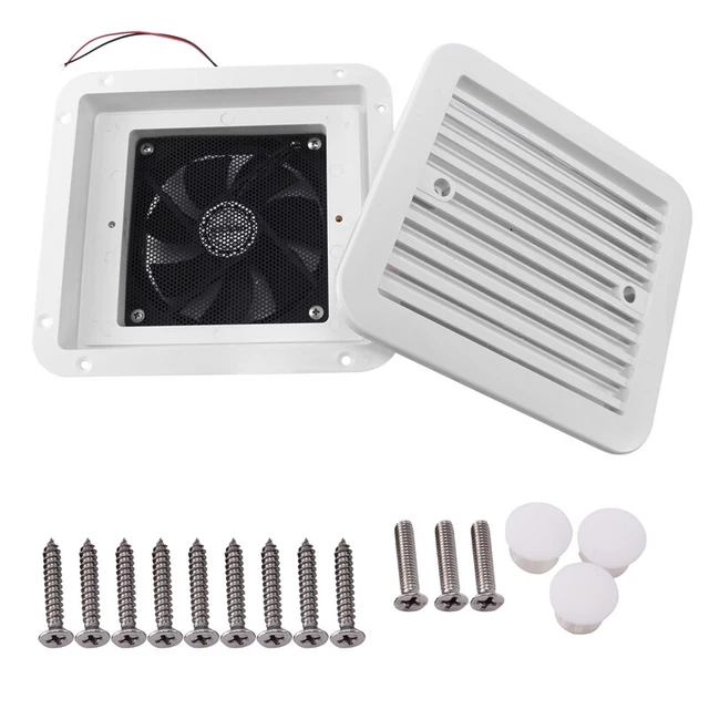 12V Universal Rv Motorhome Mute Roof Cooling Trailer Exhaust Fan Caravan EfH5