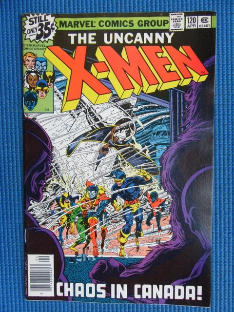 Uncanny X-Men # 120 - (Vf) -1St Alpha Flight,Misty Knight,Colleen Wing,Storm