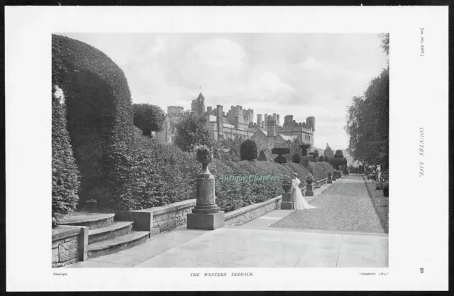 1907 Hutton In The Forest Sir Henry Vane Cumberland 12 Page Photo Article D357
