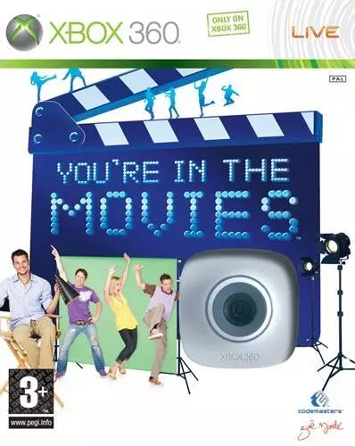 Xbox 360 live You're in the movies sealed game only          your