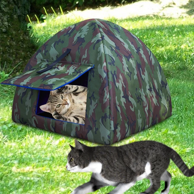 Homeless Pet Tent Waterproof Rainproof Weatherproof Stray Cat House for Cats