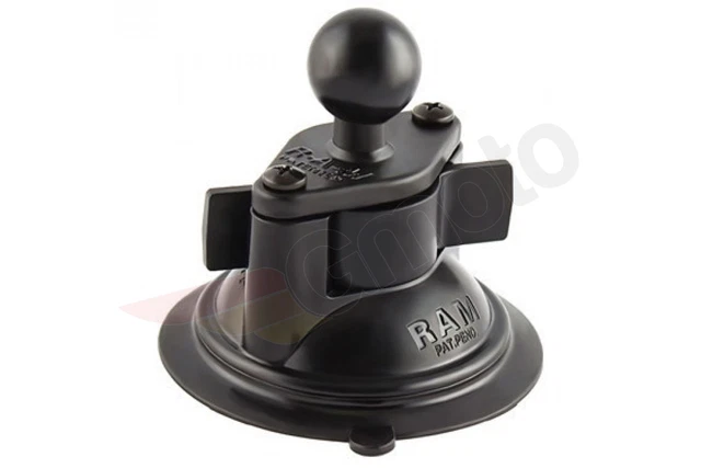 Piede di aspirazione con piastra base diamante Twist-Lock chiusura girevole Ram Mount