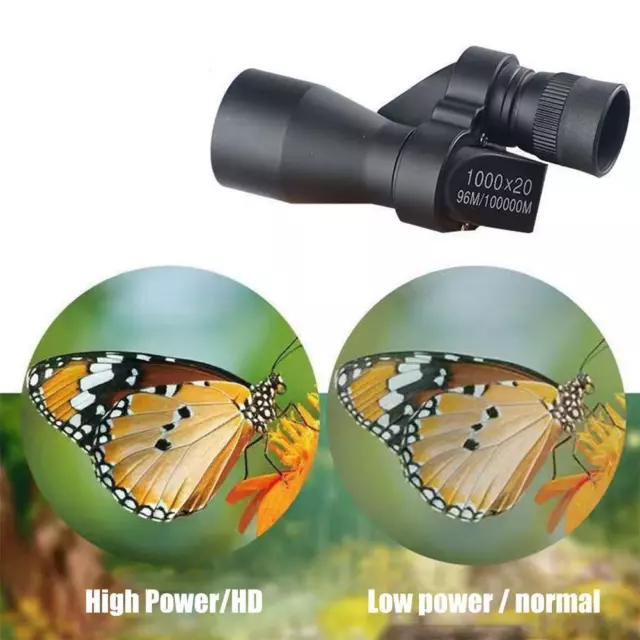 HD Night Vision Mini Pocket Telescope Zoom Monocular Outdoor Telescope NEU C6B1