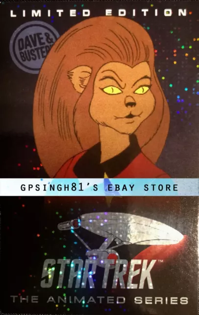 Star Trek Animated Series Single Cards, Sets, M'Ress, Dave & Busters Coin Pusher