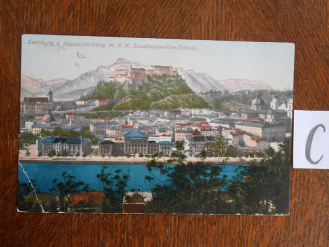 Postkarte Ansichtskarte Österreich Austria Salzburg