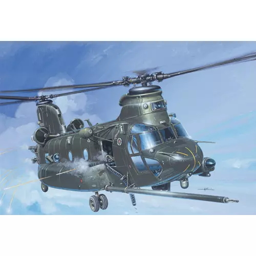 ELICOTTERO MH 47 E SOA CHINOOK KIT 1:72 Italeri Kit Elicotteri Die Cast 2