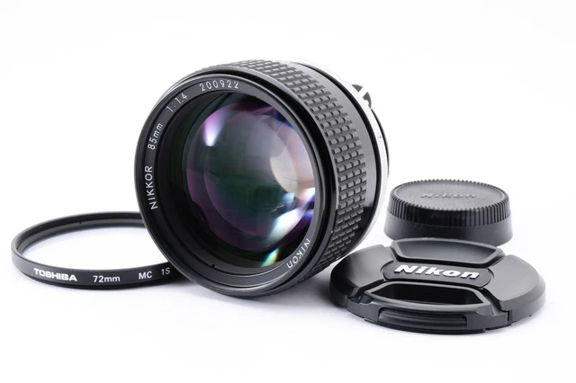 "N MINT" Nikon Ai-s AIS Nikkor 85mm f/1.4 MF Portrait Lens From JAPAN 1976221
