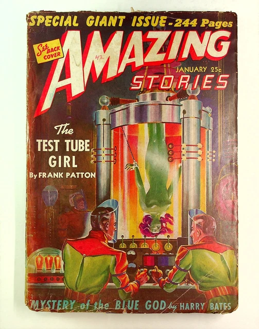 Amazing Stories Pulp Jan 1942 Vol. 16 #1 VG