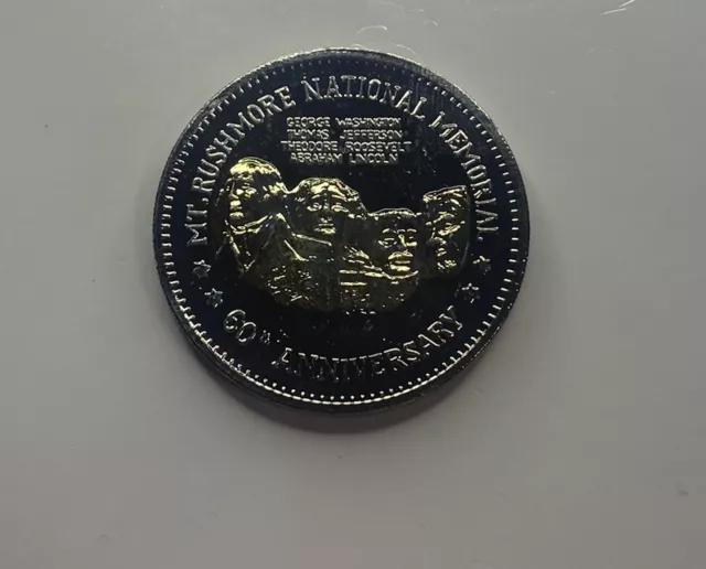 National Historic Mint Double Eagle Commemorative Coin Mt. Rushmore Free Ship
