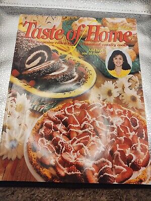 Vtg June July 1999 TASTE OF HOME MAGAZINE Baking TOMATOES Pasta Salads Snacks