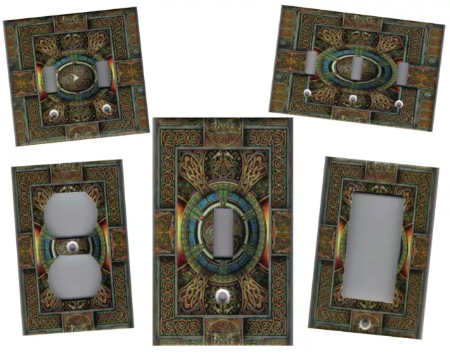 Celtic Knot Tile Image Home Decor Light Switch Plates And Outlets