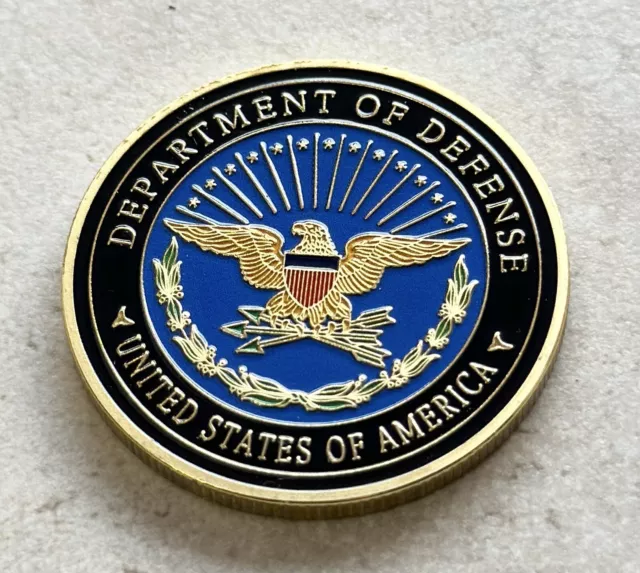 DOD Department Of Defense Pentagon Challenge Coin