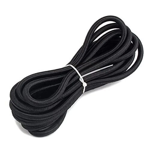 1/4" x 10' Bungee Shock Cord - Elastic Nylon Cords Marine Kayak Heavy Stretch...