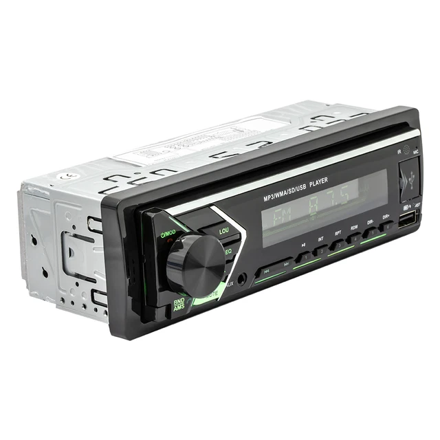 12v 1Din Car FM Radio Player In-dash Bluetooth Stereo MP3 USB AUX Audio Player