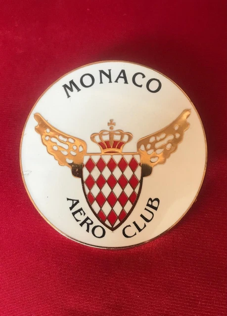 Coffret Insigne Automobile Club De Monaco - Grille N°015/015 - Édition Limitée Rare