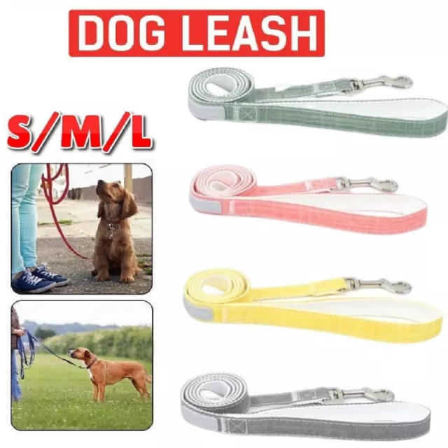 Dog Harness Lead Set Reflective No Pull Adjustable Pet Vest Leash Puppy Ropes AU