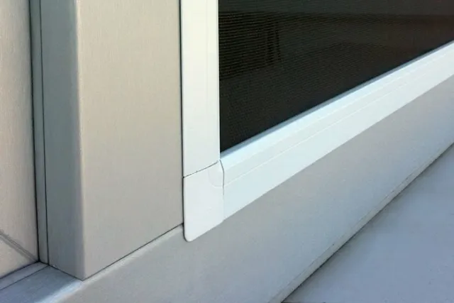 Mosquitera marco aluminio ventanas malla protección anti mosquitos sin perforar 2